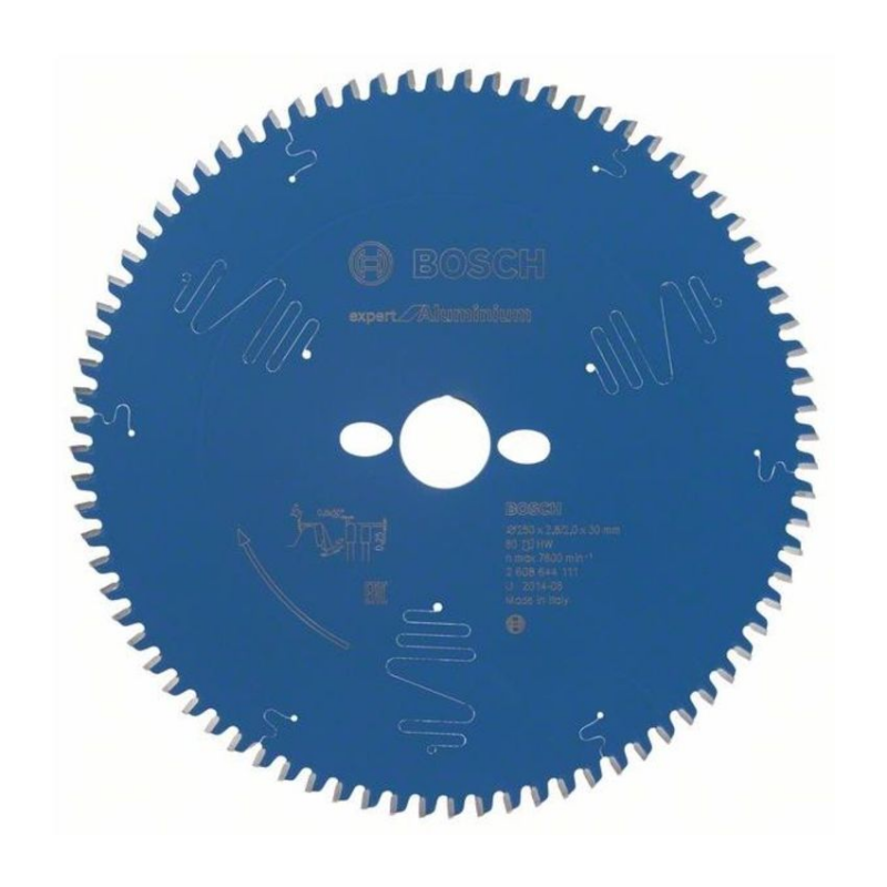 2608644111 BOSCH Panza fierastrau circular, aluminiu, 250x30x2.8mm,80T