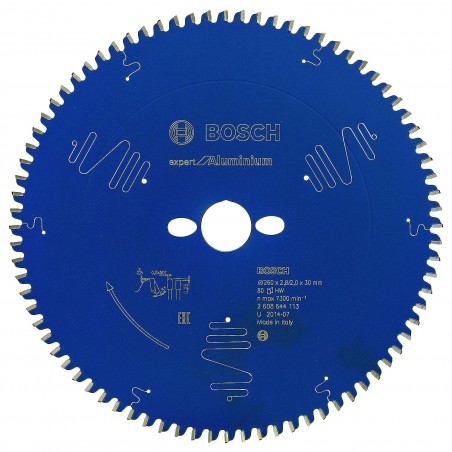 2608902114 BOSCH Panza fierastrau circular, aluminiu, 260x30x2.8mm,80T