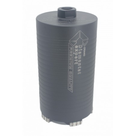 Carota diamantata PREMIUM ø107mm x 180mm x M16 pentru gaurire Beton armat, Zidarie, Granit