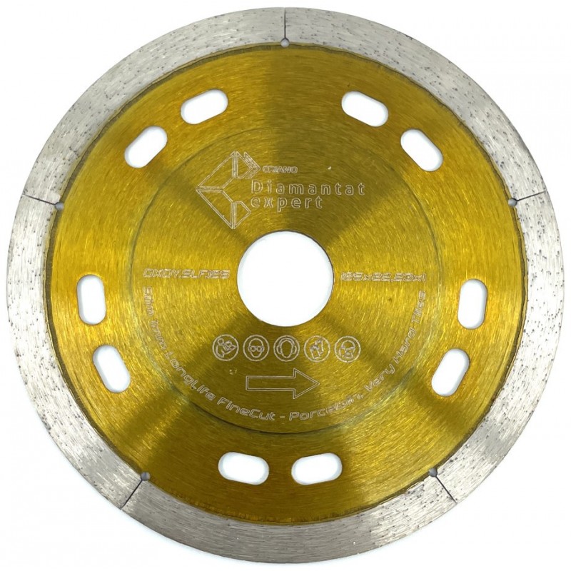 Disc DiamantatExpert pt. Taieri Extra Fine in Portelan Dur 115x22.2 (mm) Ultra Premium