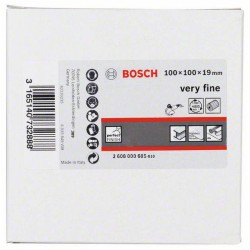 2608000605 BOSCH Tambur slefuit, lamele pasla,100x100x19mm,foarte fina