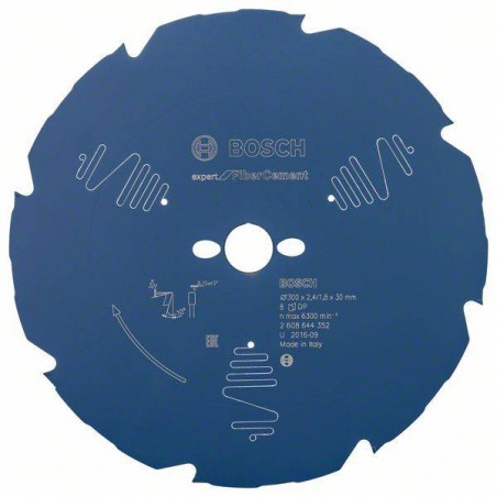 2608644352 BOSCH Panza ferastrau circular,fibrociment,300x30x2.4mm, 8T