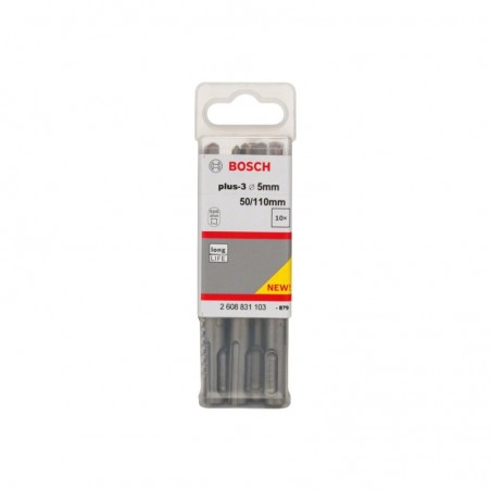 2608831103 BOSCH Set 10 burghie pentru beton, SDS-Plus, 5x50x110 mm