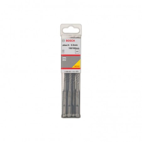2608831110 BOSCH Set 10 burghie pentru beton, SDS-Plus, 6.5x100x165 mm