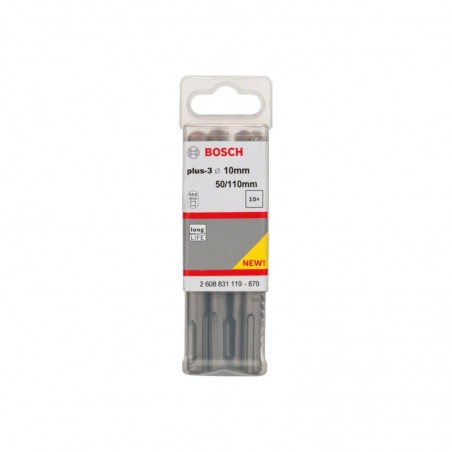 2608831119 BOSCH Set 10 burghie pentru beton, SDS-Plus, 10x50x110 mm