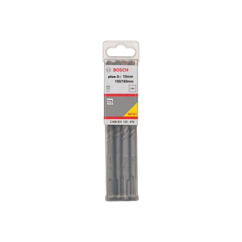 2608831120 BOSCH Set 10 burghie pentru beton, SDS-Plus, 10x100x160 mm