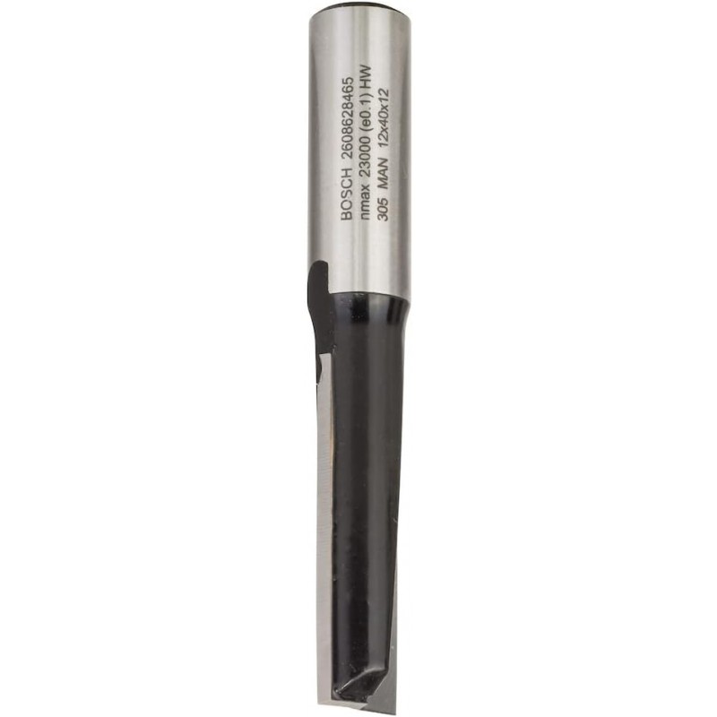 2608628465 BOSCH Freza pentru caneluri, lemn, 12x40x81 mm, tija 12 mm