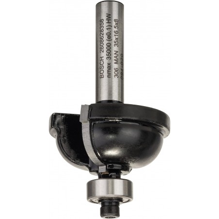 2608628358 BOSCH Freza profilat F,rulment ghidare 35x16.5x59mm,tija 8mm