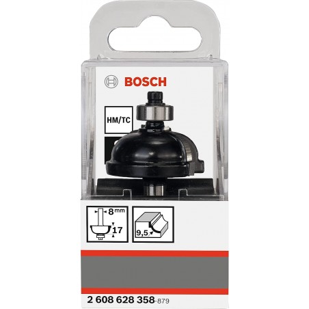 2608628358 BOSCH Freza profilat F,rulment ghidare 35x16.5x59mm,tija 8mm