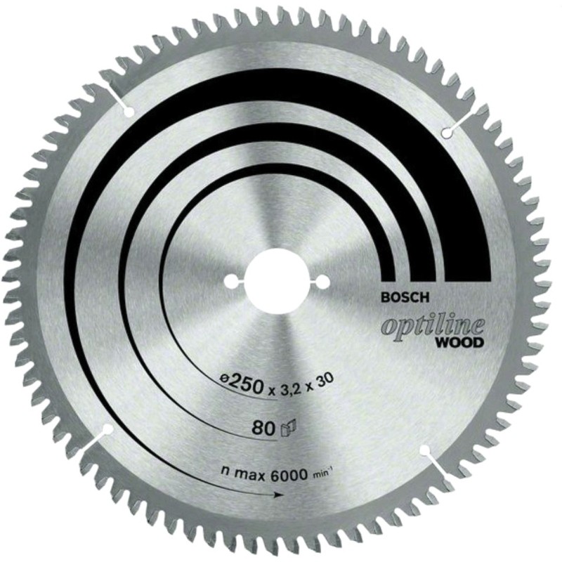 2608640444 BOSCH Panza fierastrau circular de banc, 254 x30x2.8mm, 60T