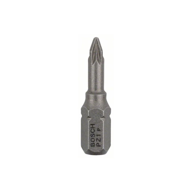 2607001557 BOSCH 100 de capete extra dura PZ1, lungime 25 mm
