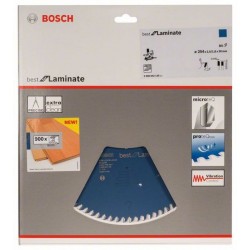 2608902213 BOSCH Panza ferastraie circulare stationare, 254x30x2.5 mm, 84 dinti