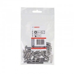 2607001564 BOSCH Set 25 Capete de surubelnita extra dure PZ3, 25 mm