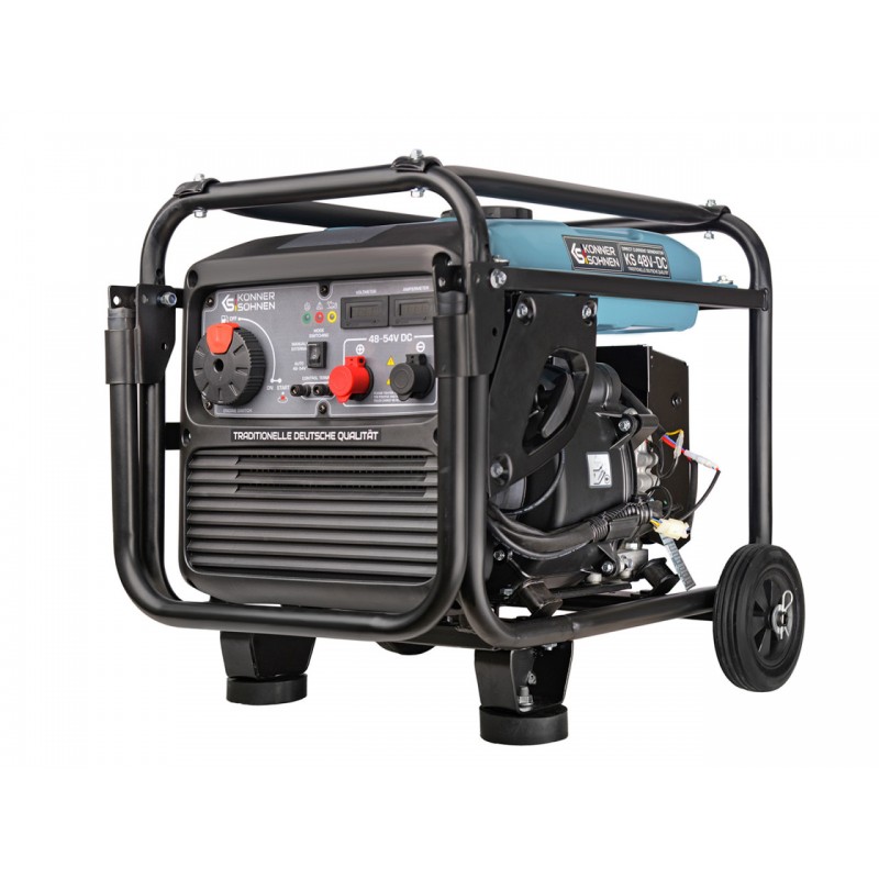 Generator de curent continuu DC 48-54V, max. 70A - benzina - Konner & Sohnen