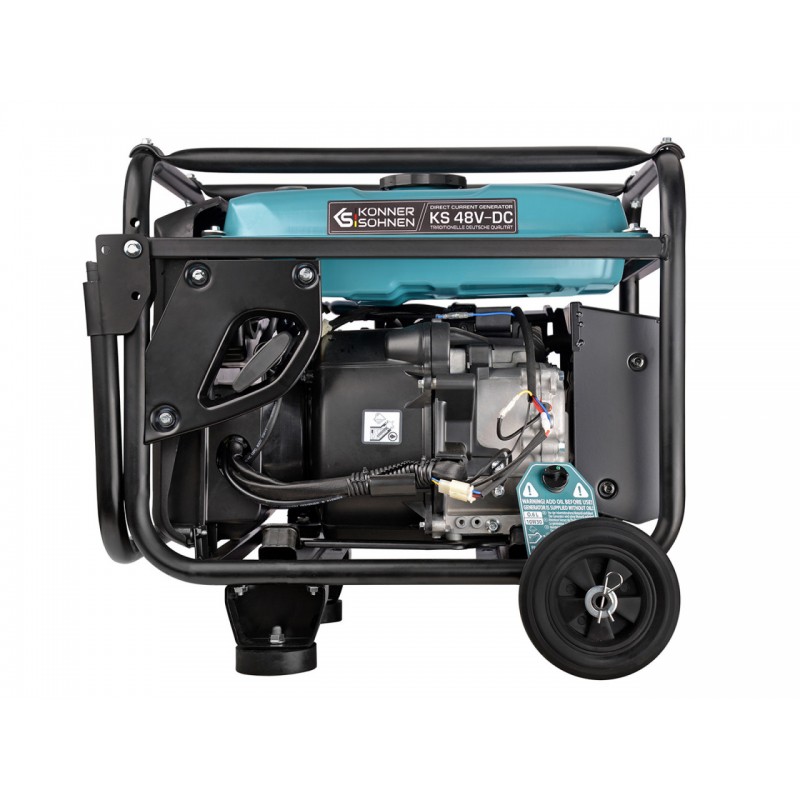 Generator de curent continuu DC 48-54V, max. 70A - benzina - Konner & Sohnen