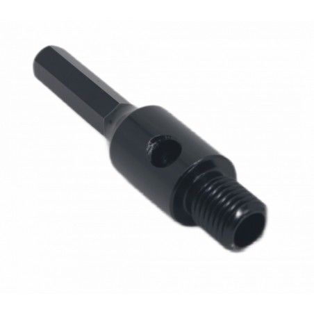 Adaptor carote M16 pentru utilizare la masini cu prindere Hexagonala sau mandrina cu bacuri