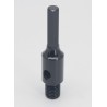 Adaptor carote M16 pentru utilizare la masini cu prindere Hexagonala sau mandrina cu bacuri