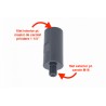 Adaptor carote M16 pentru utilizare la masini cu prindere 1 1/4 "