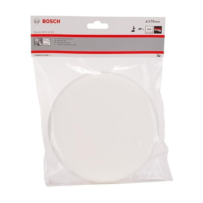 2608612024 BOSCH Disc de lustruire GPO14CE, fin, dimetru 170 mm