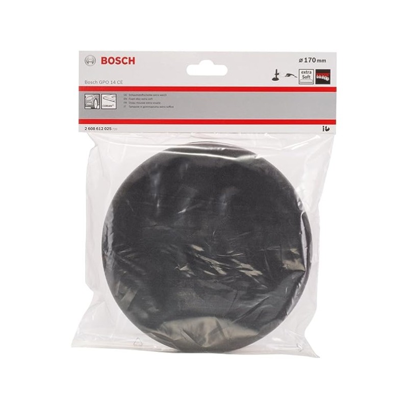 2608612025 BOSCH Disc de lustruire GPO14CE, foarte fin, dimetru 170 mm
