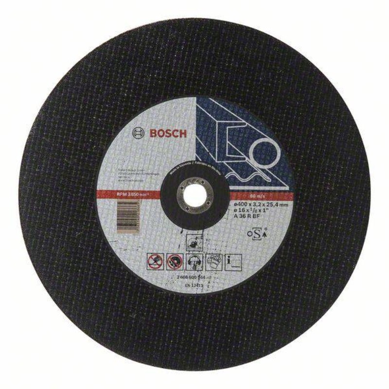 2608600544 BOSCH Disc taiere metal, 400 x 3.2 x 25.40 mm