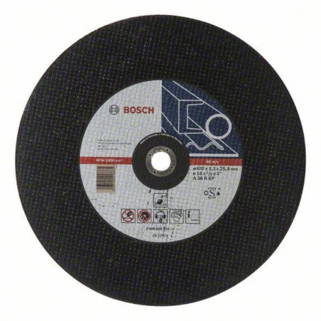 2608600544 BOSCH Disc taiere metal, 400 x 3.2 x 25.40 mm