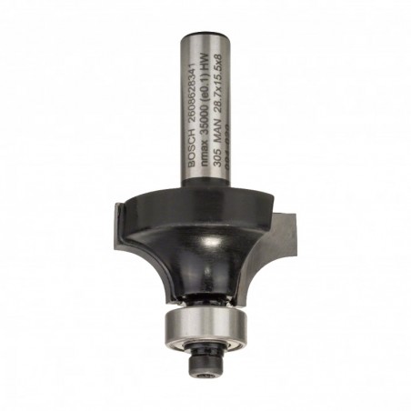 2608628341 BOSCH Freza, doua taisuri 28.7x15.2x53 mm, tija 8 mm