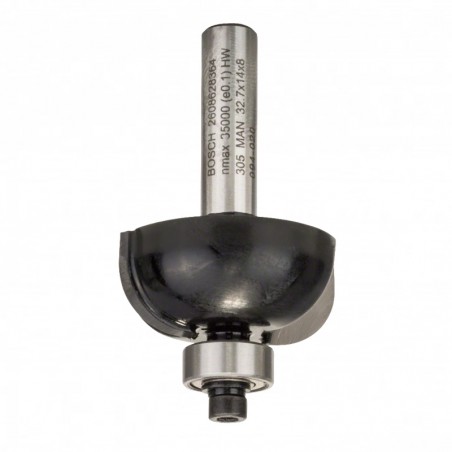 2608628364 BOSCH Freza, doua taisuri 32.7x13.7x55 mm, tija 8 mm