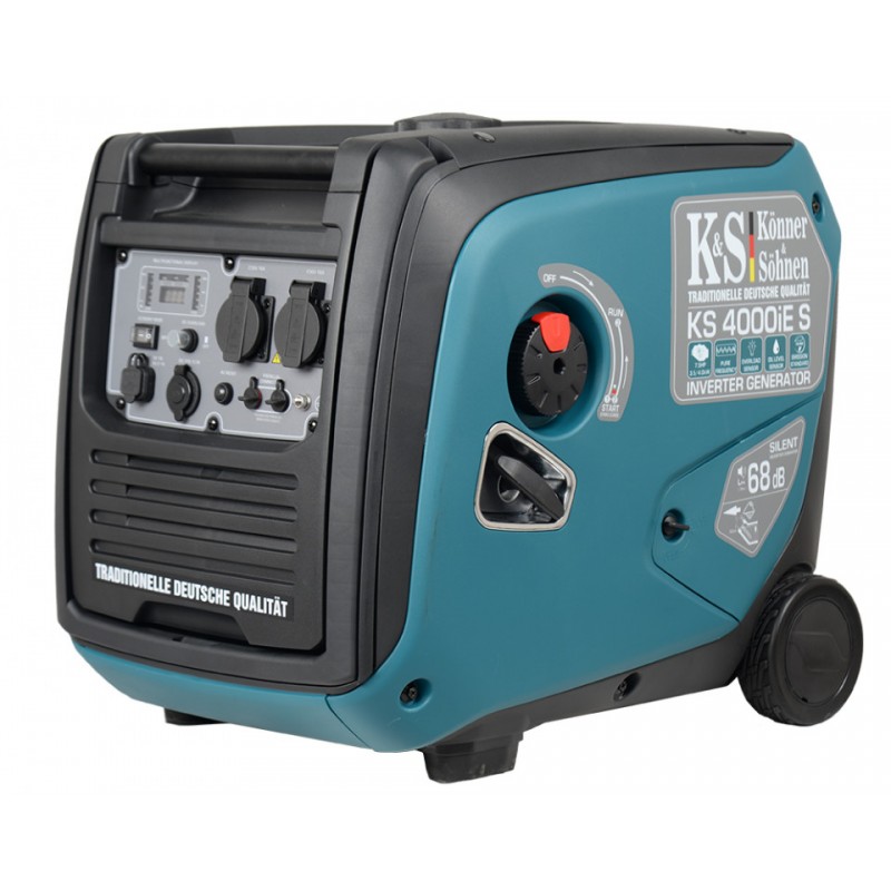 Generator de curent 4 kW inverter - benzina - insonorizat - Konner & Sohnen
