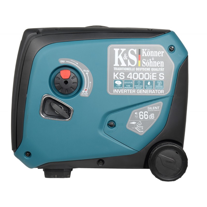 Generator de curent 4 kW inverter - benzina - insonorizat - Konner & Sohnen