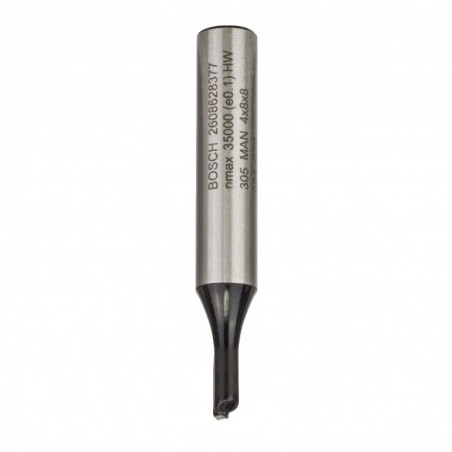 2608628377 BOSCH Freza pentru caneluri cu un tais, 4x8x51mm, tija 8 mm 2608628377 BOSCH Freza pentru caneluri cu un tais, 4x8x51mm, tija 8 mm