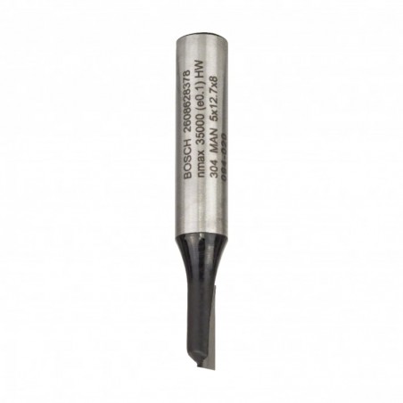 2608628378 BOSCH Freza pentru caneluri, un tais, 5x12.7x51mm, tija 8mm