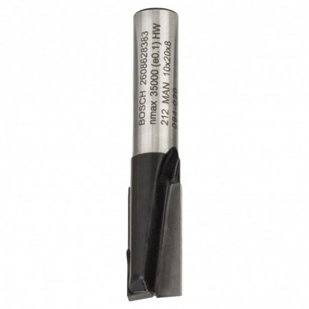 2608628383 BOSCH Freza caneluri doua taisuri, 10x19.6x51 mm, tija 8 mm
