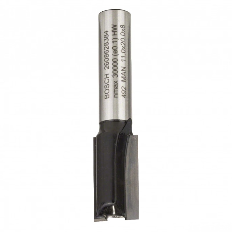 2608628384 BOSCH Freza caneluri doua taisuri, 11x19.6x51 mm, tija 8 mm