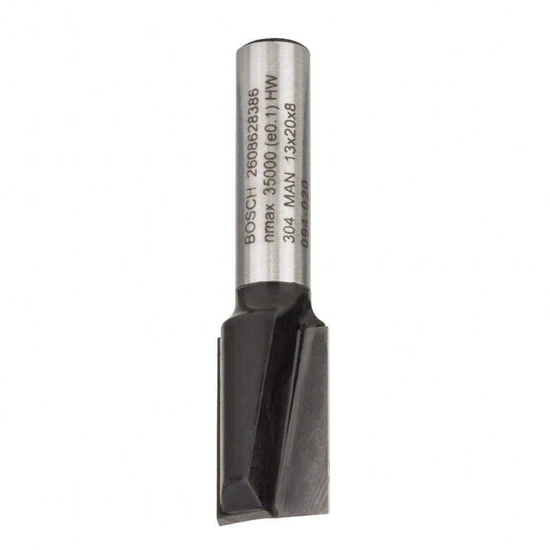 2608628386 BOSCH Freza caneluri doua taisuri, 13x19.6x51 mm, tija 8 mm