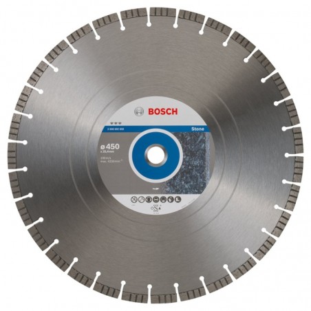2608602650 BOSCH Disc diamantat Best for Stone,  450x25.40x3.8 mm