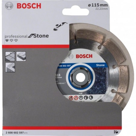 262608602597 BOSCH Disc diamantat for Stone, 115x22.23x1.6 mm
