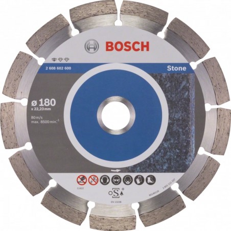 2608602600 BOSCH Disc diamantat for Stone, 180x22.23x2.0 mm