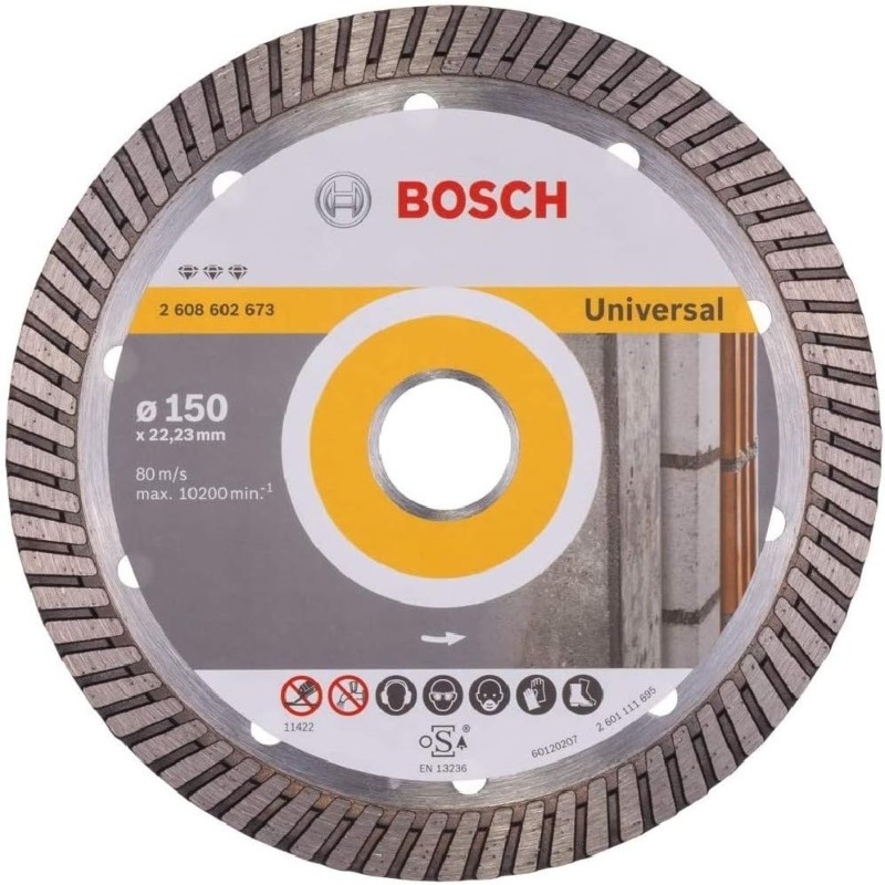 2608602673 BOSCH Disc Best for Universal turbo, 150x22.23x2.4 mm