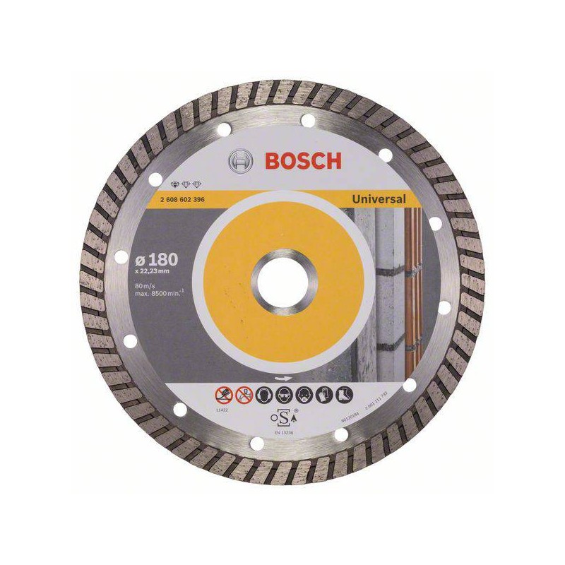 2608602396 BOSCH Disc diamantat turbo universal, 180x22.2x2.4 mm