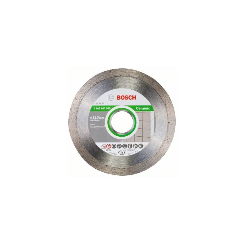 2608602535 BOSCH Disc diamantat pentru ceramica, 110x22.3x1.6 mm