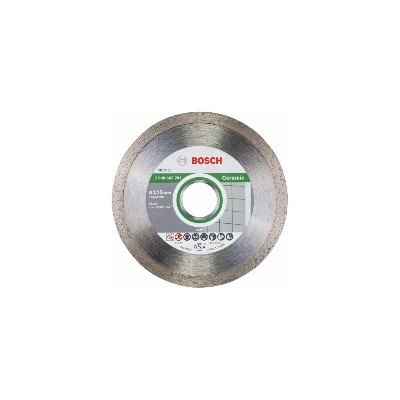 2608602201 BOSCH Disc diamantat pentru ceramica, 115x22.3x1.6 mm