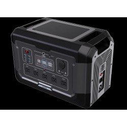 Statie acumulator portabil cu incarcare rapida - FastCharge, LiFePO4 - Generator Solar Power Station - 2500W, 2048Wh