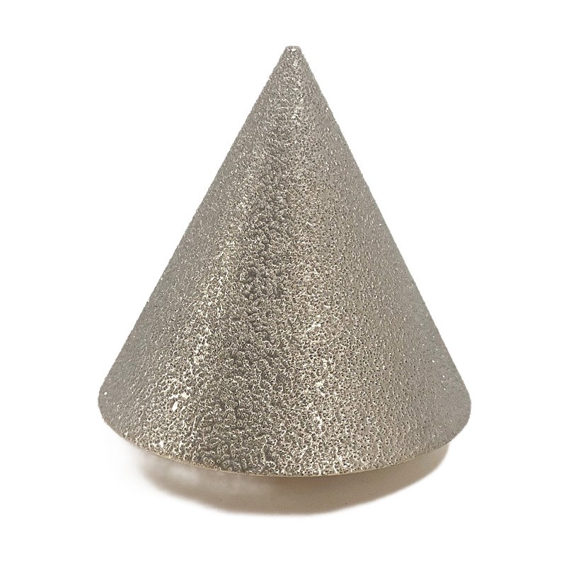 Freza diamantata conica pt. rectificari in placi ceramice, piatra 3-75mm
