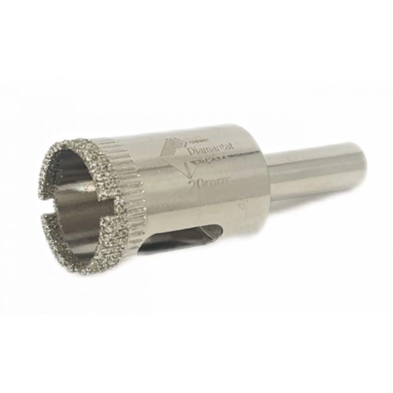 Carota diamantata WETDrill 20mm - gaurire cu apa pt. portelan, faianta, gresie etc. - Profesional Standard.