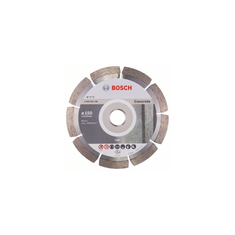 2608602198 BOSCH Disc diamantat pentru beton, 150-x-22.2-x-10 mm