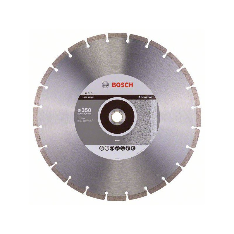 2608602621 BOSCH Disc diamantat pt. materiale abrazive, 350x20/25.4mm