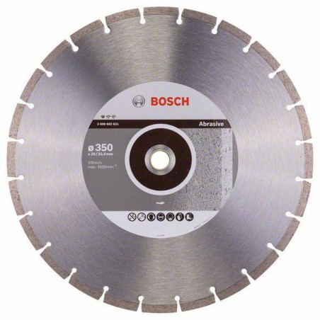2608602621 BOSCH Disc diamantat pt. materiale abrazive, 350x20/25.4mm