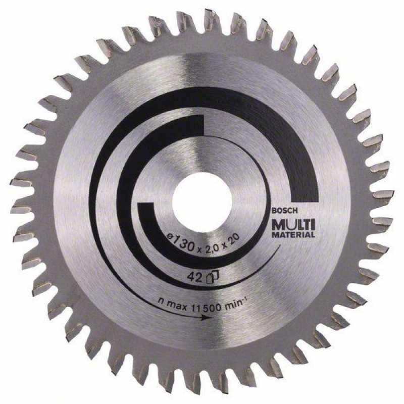 2608641195 BOSCH Panza ferastrau circular multimaterial, 130x20mm, 42T