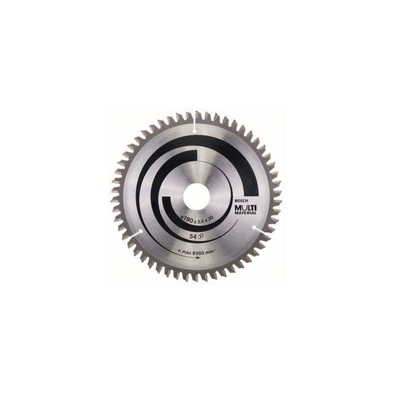 2608640509 BOSCH Panza ferastrau circular multimaterial, 190x30mm, 54T